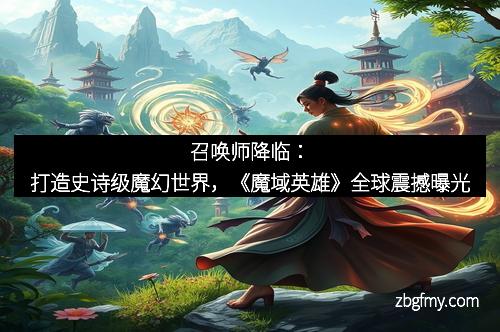 召唤师降临：打造史诗级魔幻世界，《魔域英雄》全球震撼曝光